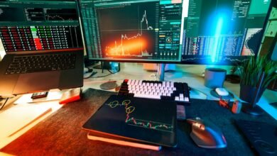 صورة توضيحية للتقنيات المالية والأمن الرقمي